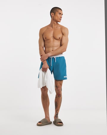 BOSS Starfish Logo Swimshort - Blue
