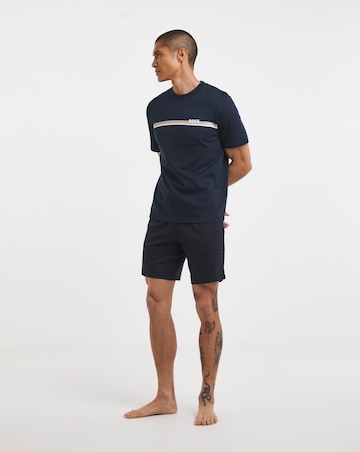 BOSS Authentic Short Sleeve Lounge T-Shirt - Navy