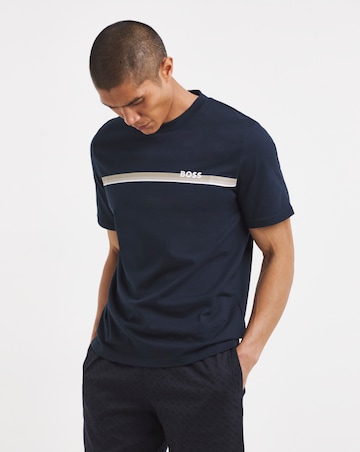 BOSS Authentic Short Sleeve Lounge T-Shirt - Navy