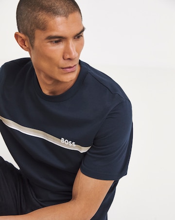BOSS Authentic Short Sleeve Lounge T-Shirt - Navy