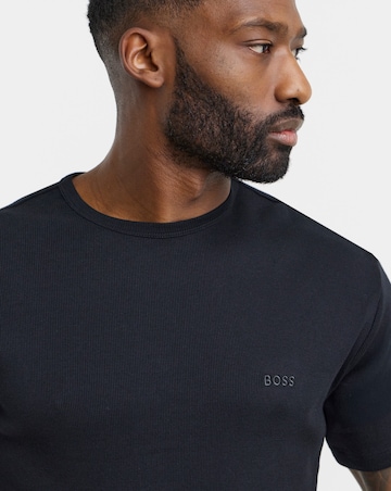 BOSS 2 Pack Short Sleeve Rib Lounge T-Shirt - Multi