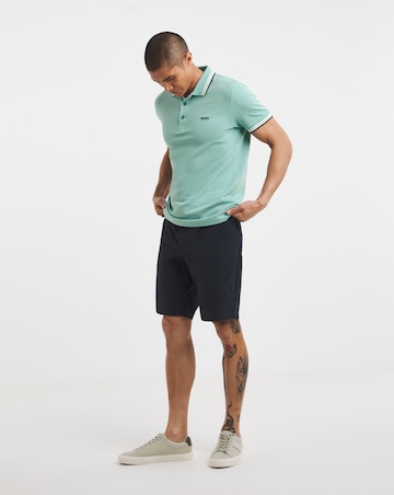 BOSS Short Sleeve Classic Paddy Pique Polo - Turquoise