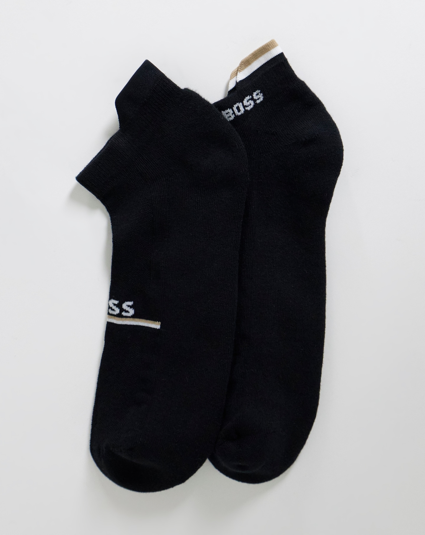 New In - BOSS 2 Pack Iconic Trainer Socks