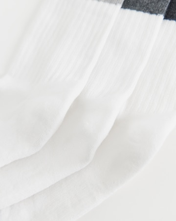 BOSS 3 Pack Logo Sport Socks - White