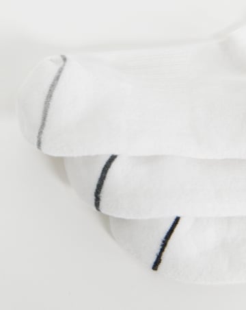 BOSS 3 Pack Logo Sport Socks - White
