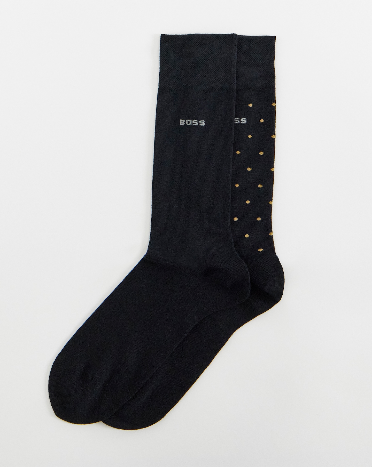 New In - BOSS 2 Pack Mini Dot Bamboo Socks
