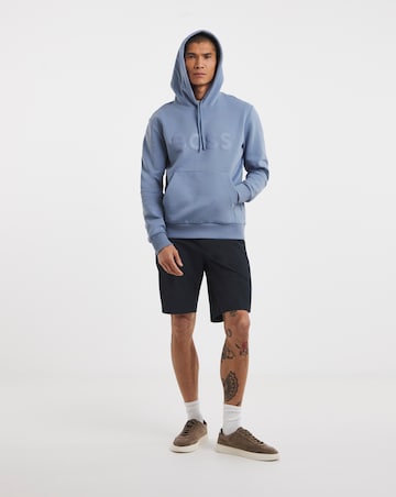 BOSS Soody Logo Hoodie - Blue