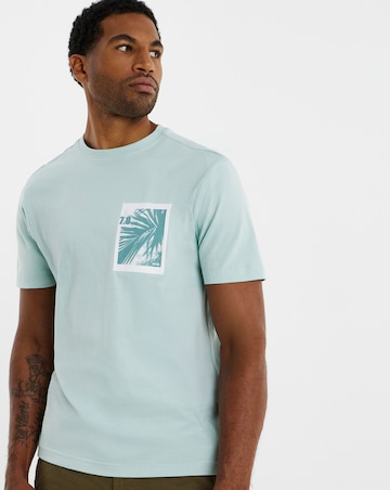 BOSS Short Sleeve Graphic T-Shirt - Aqua