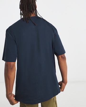 BOSS Short Sleeve Graphic Logo T-Shirt - Navy