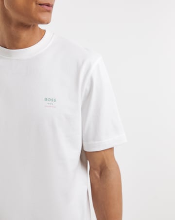 BOSS Short Sleeve Back Graphic T-Shirt - White