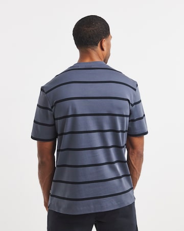BOSS Short Sleeve BB Stripe T-Shirt - Blue