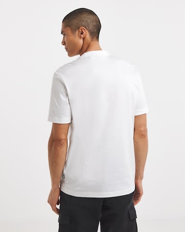 BOSS Short Sleeve Embroidered Logo T-Shirt - White