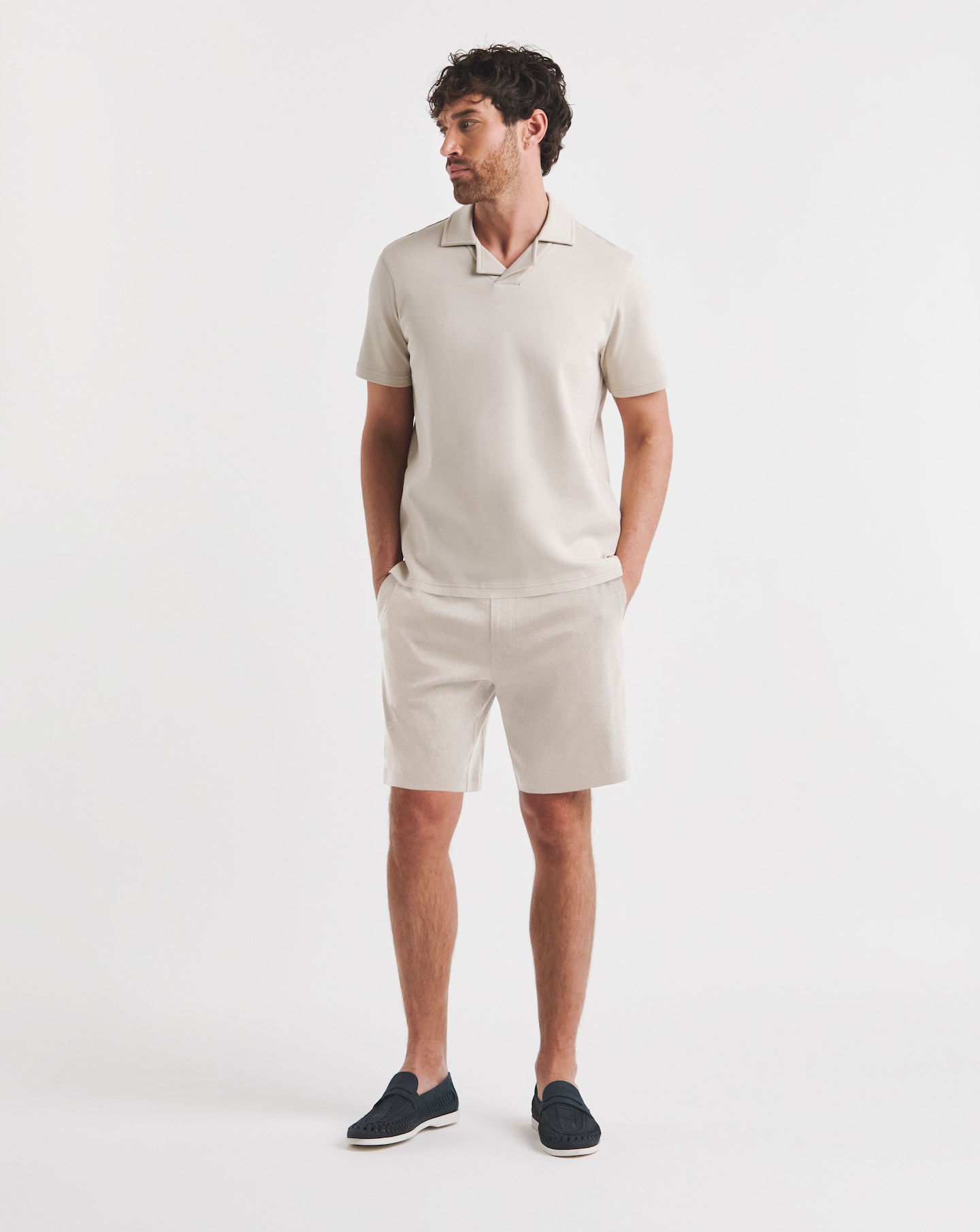 Folio Interlock Jersey Sweat Short