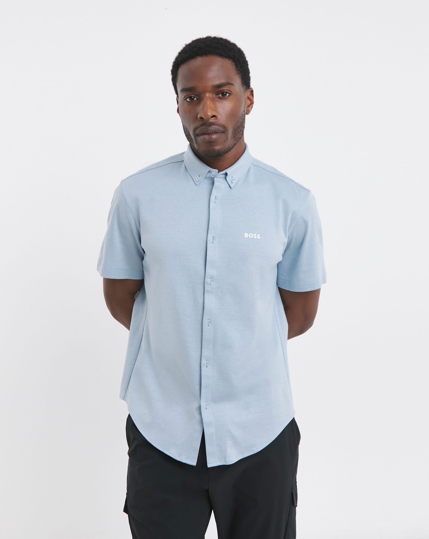 Boss Short Sleeve Motion Stretch Shirt