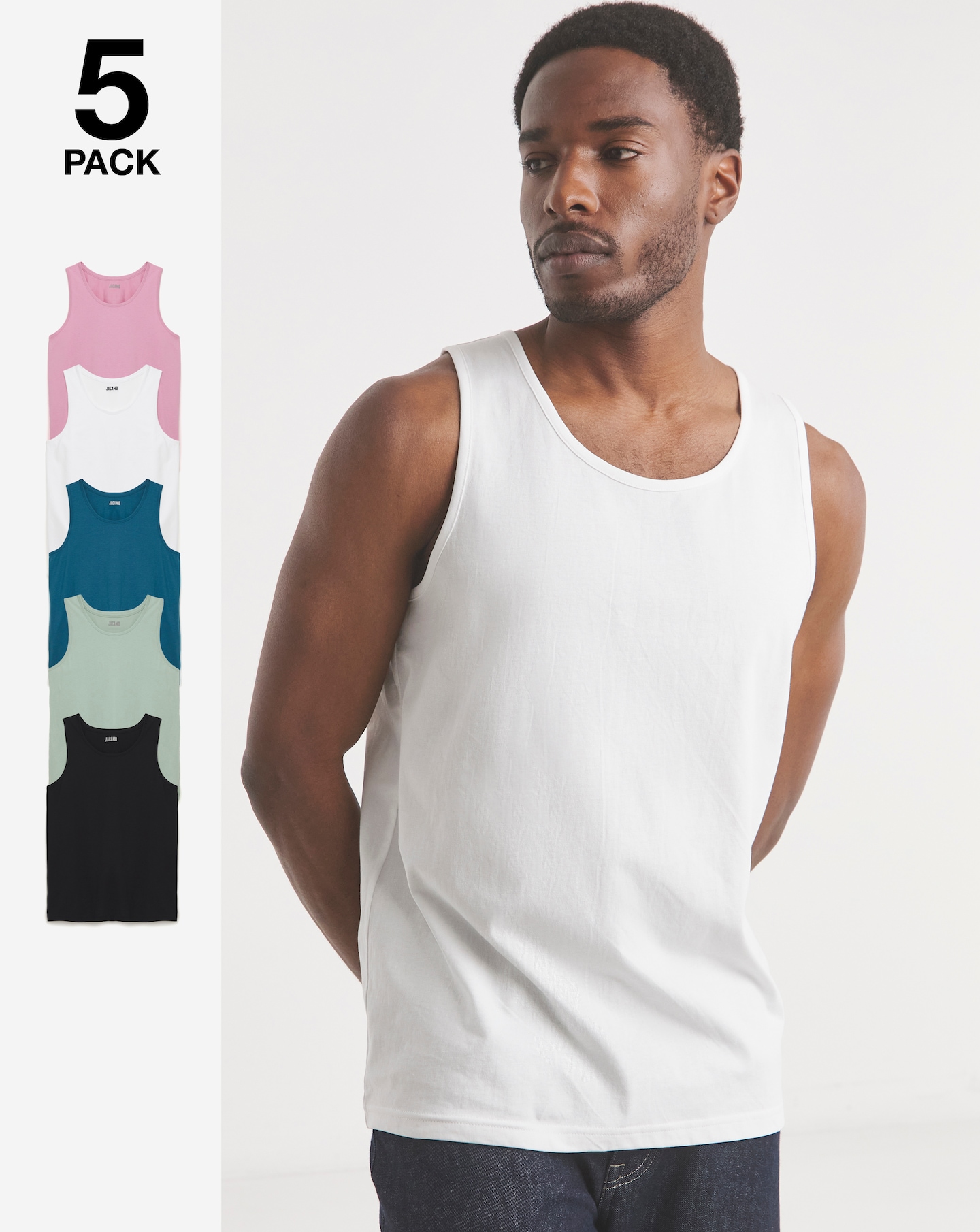5 Pack Multi Vests