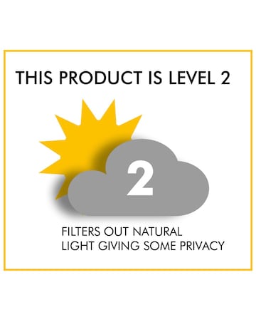 Catherine Lansfield Glitzy Light Filtering Eyelet Curtains