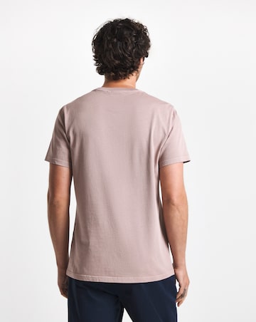 Barbour Washingting Short Sleeve Logo Tailored T-Shirt - Ironstone