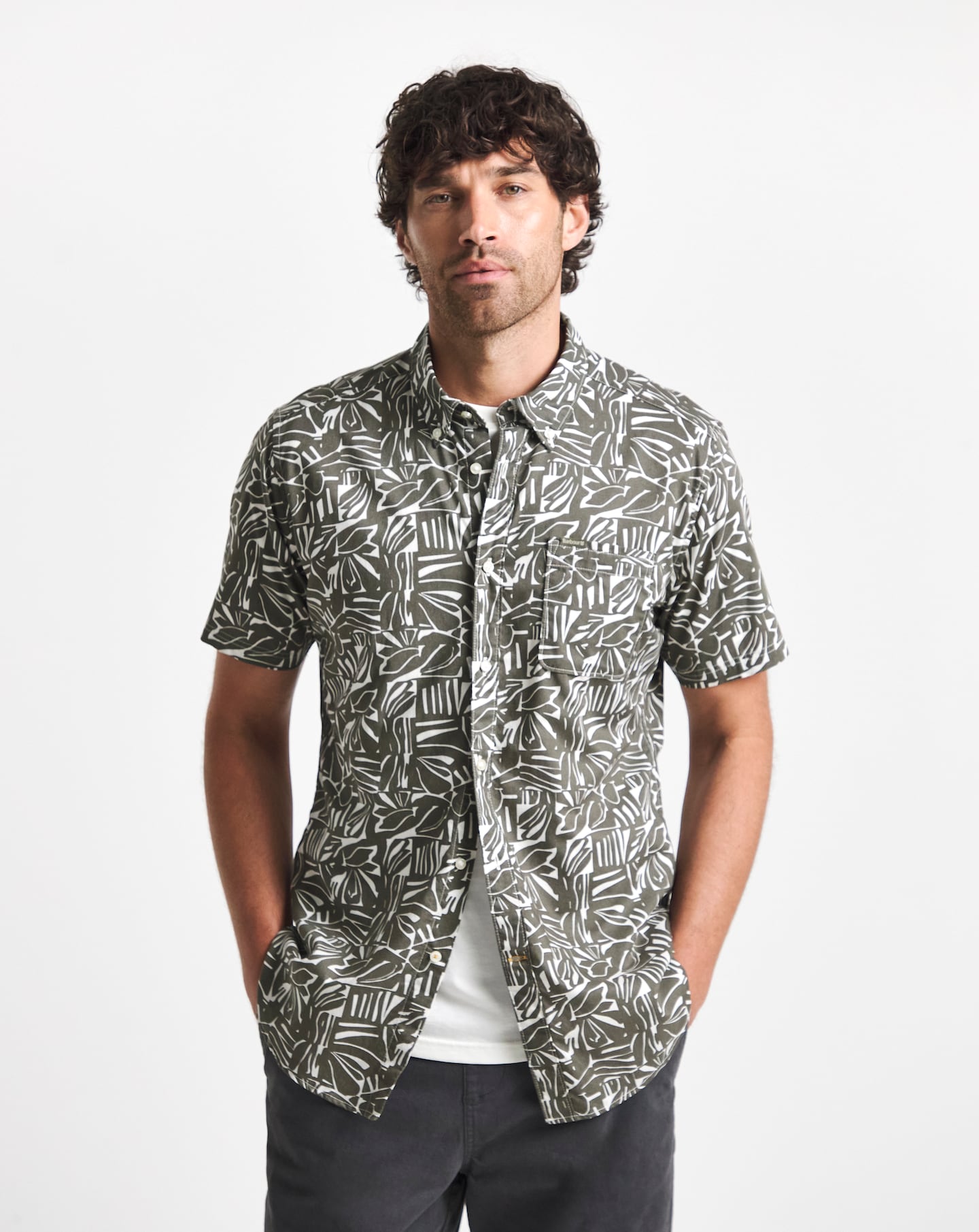 New In - Barbour Orton Printed Summer Shirt