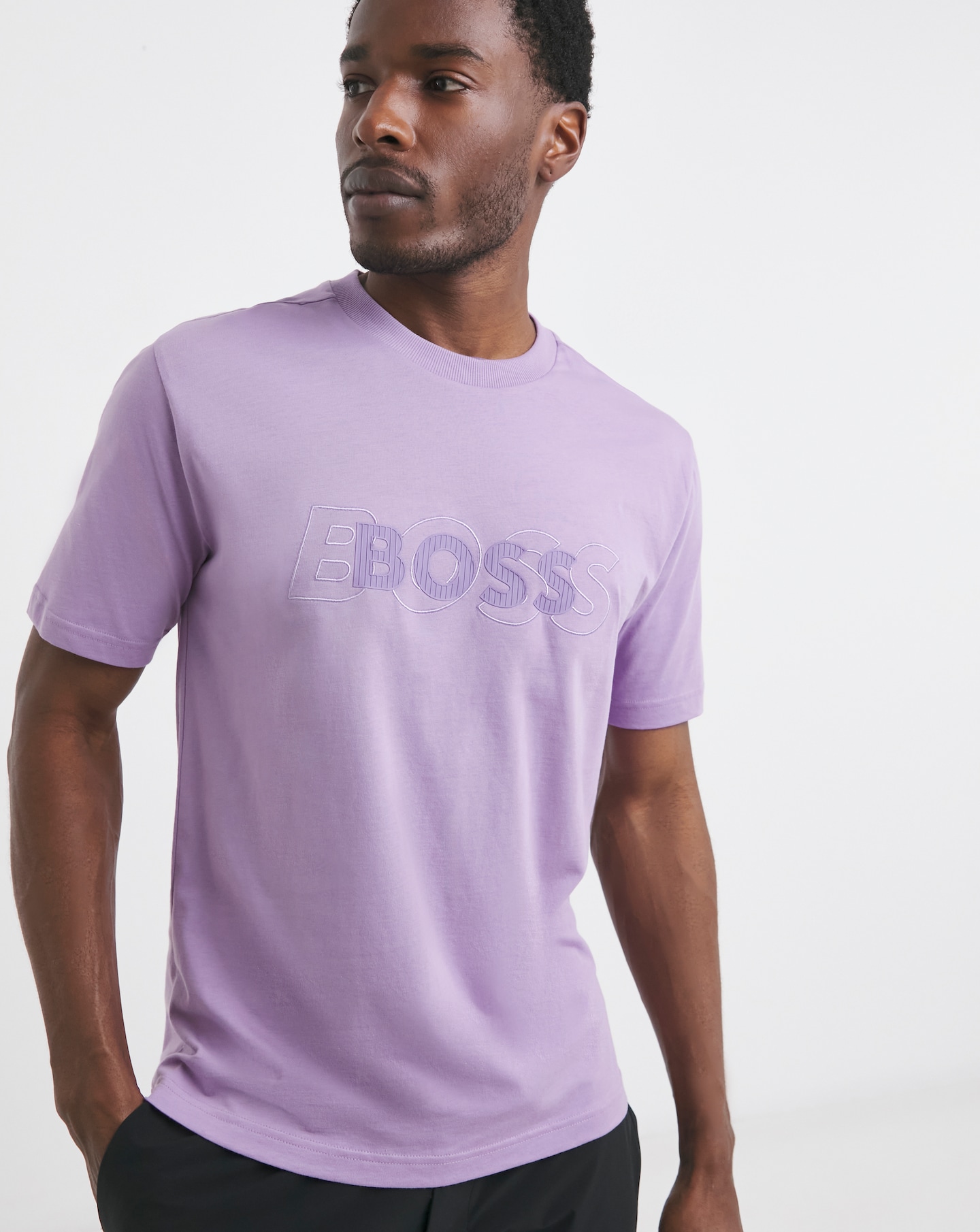 BOSS Drop Needle Logo T-Shirt