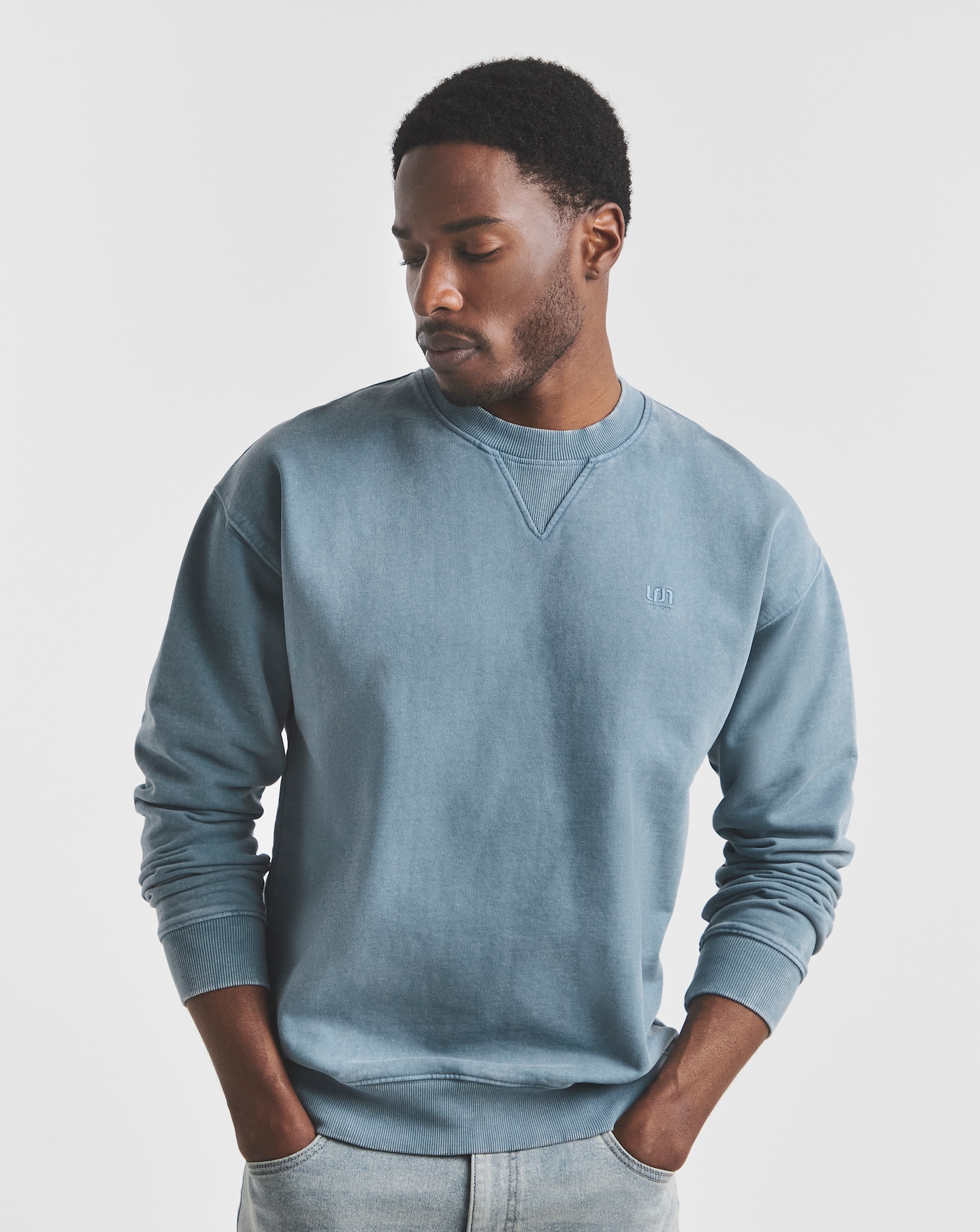 Union Garment Dyed Crew Sweatshirt