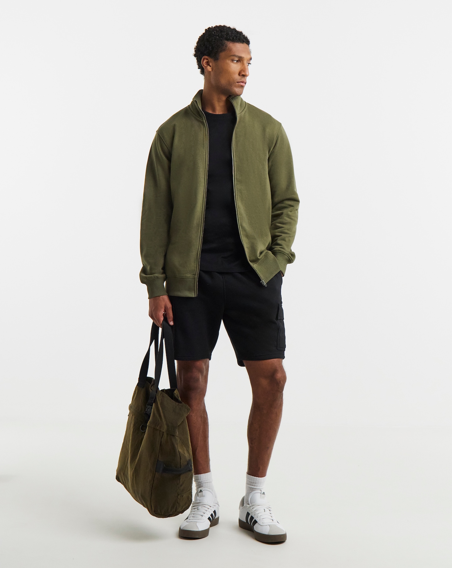 Jersey Sweat Cargo Short