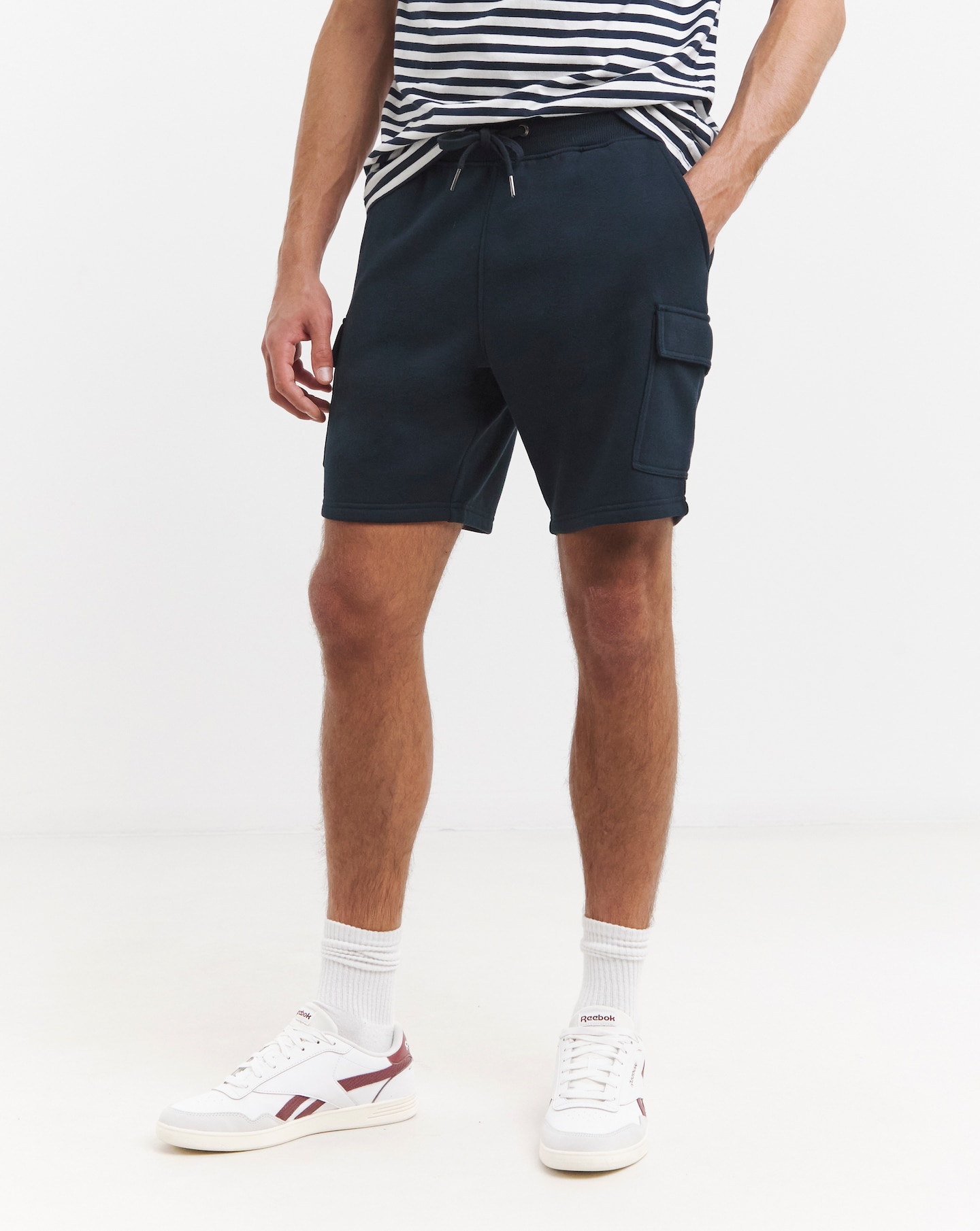 Jersey Sweat Cargo Short