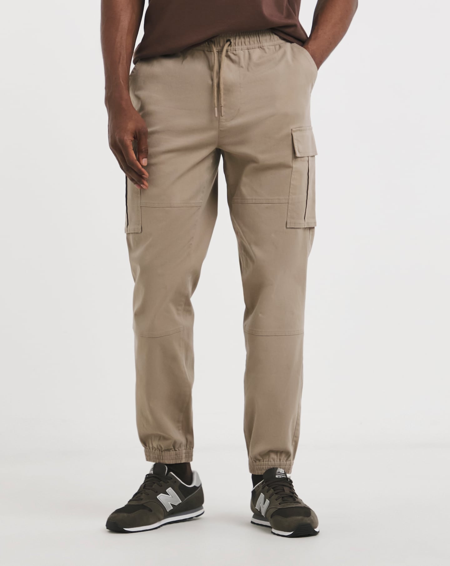 Elasticated Waist Cuffed Cargo
