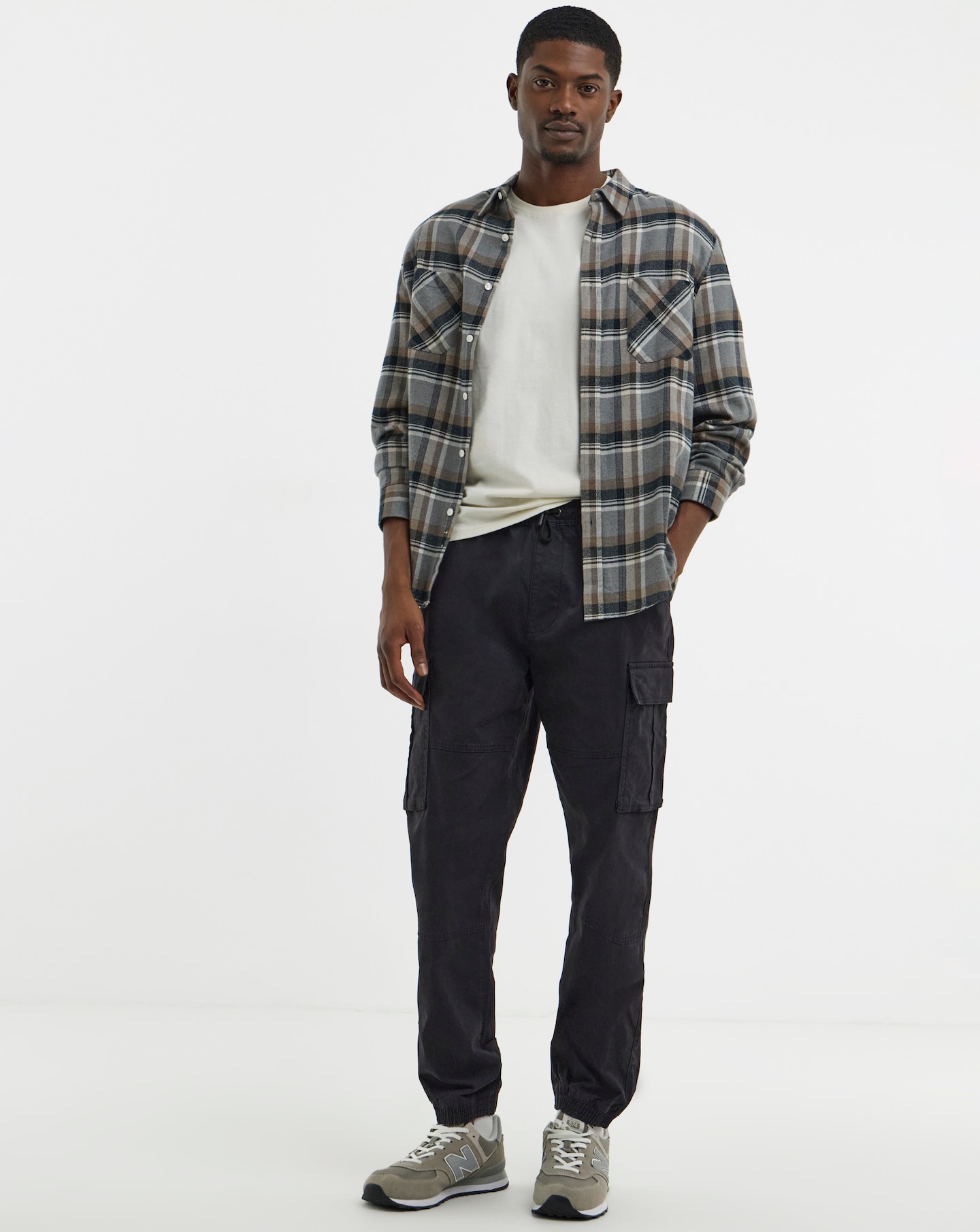 Elasticated Waist Cuffed Cargo