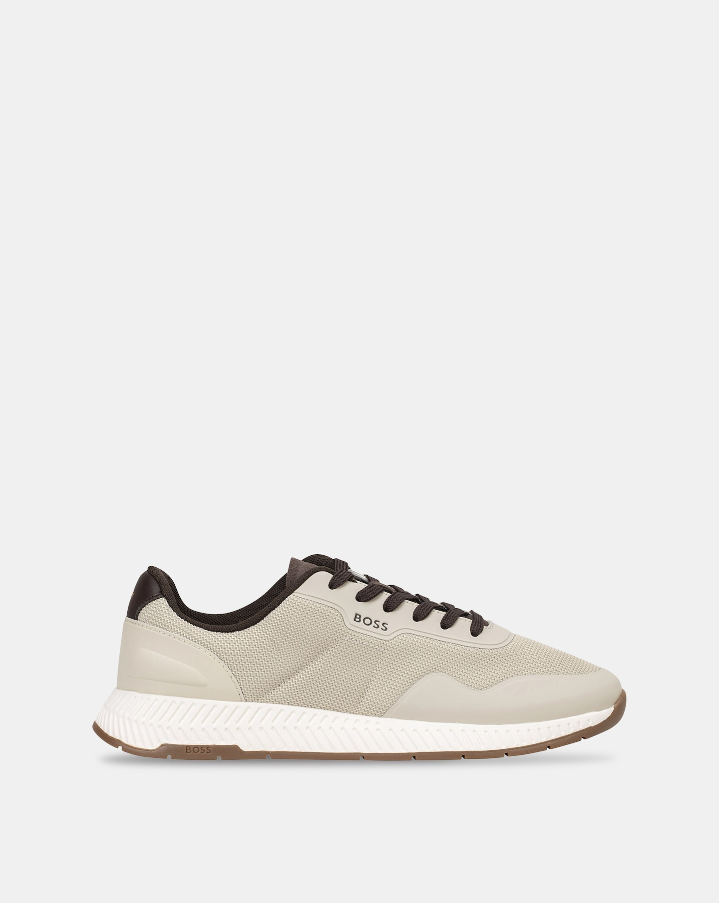New In - BOSS Titianium Runner - Beige