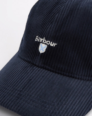 Barbour Preston Cord Cap - Navy
