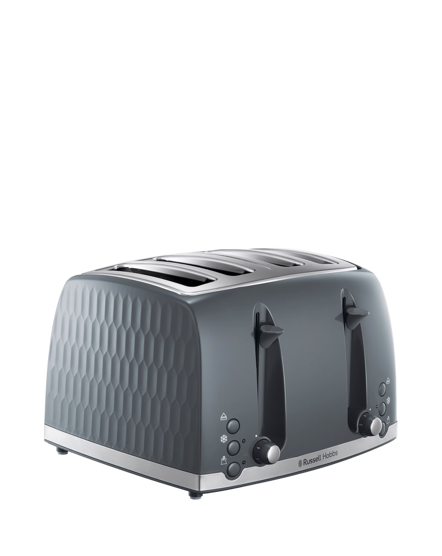 New In - Russell Hobbs Honeycomb 4 Slice Toaster