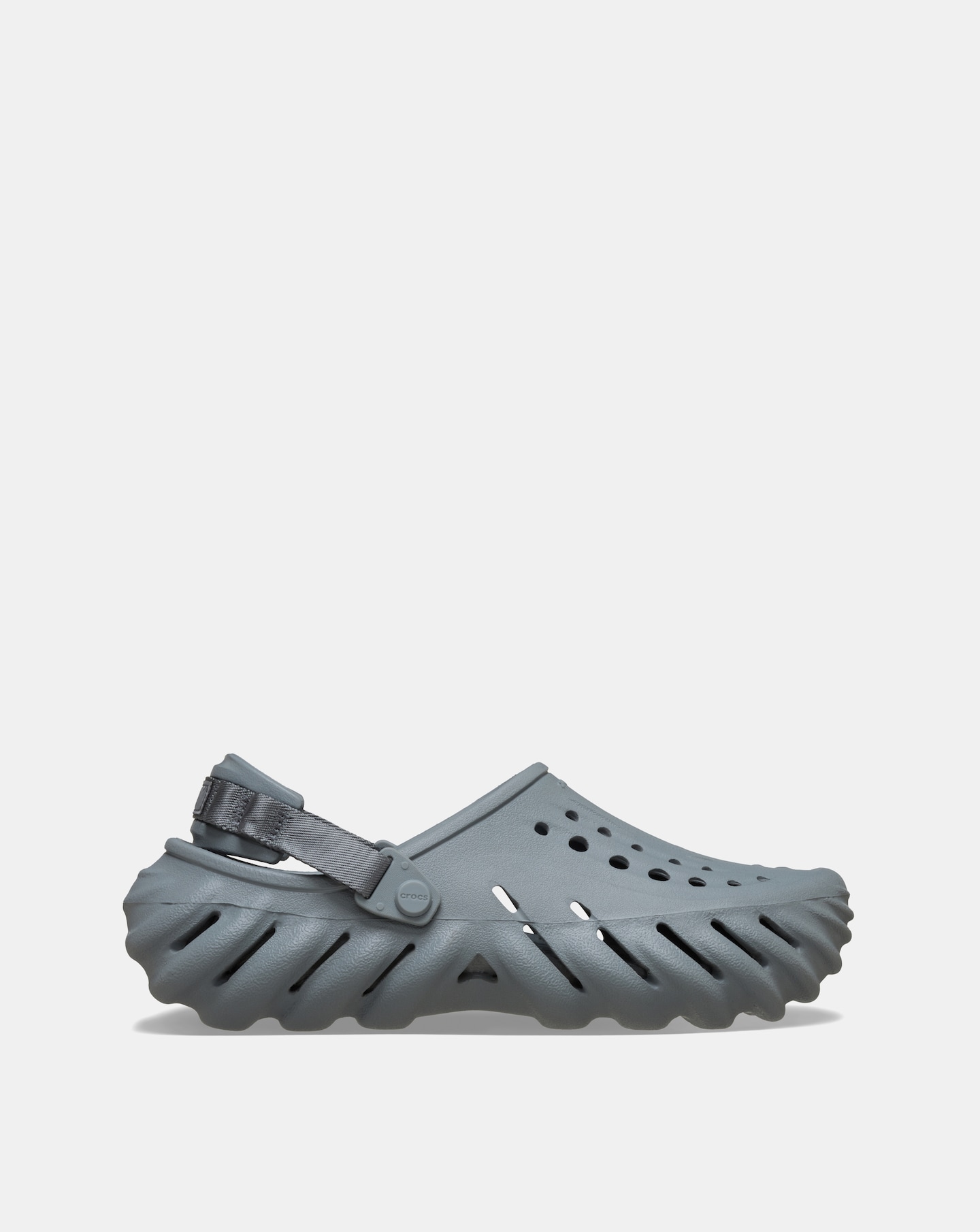 New In - Crocs Echo Clog - Concrete