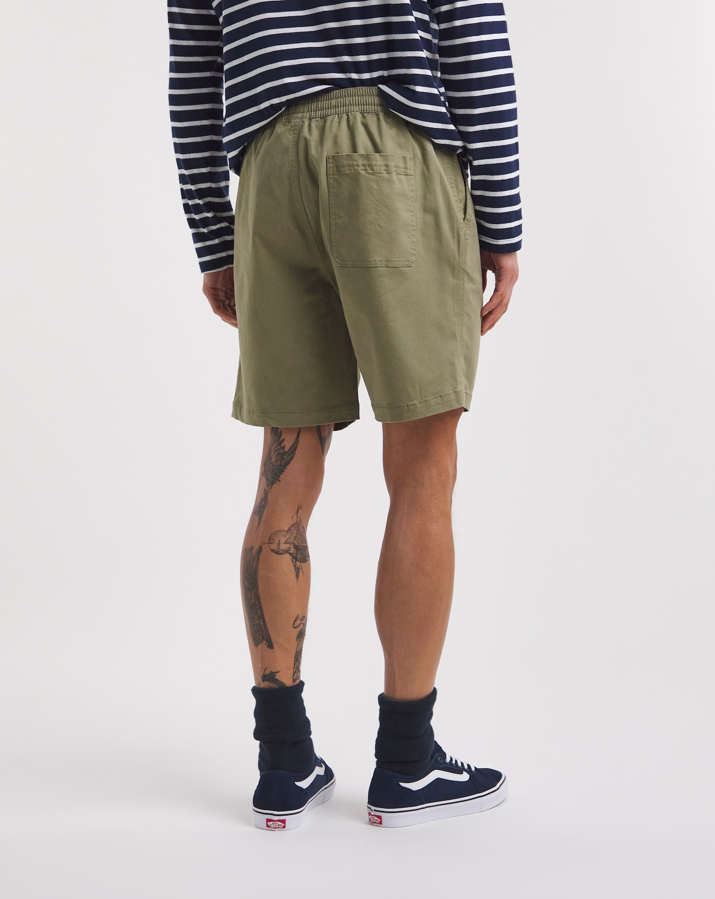 Tie waist discount chino dock shorts