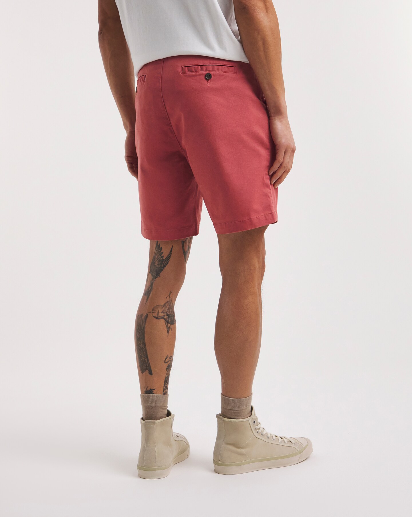 Mens short deals length chino shorts