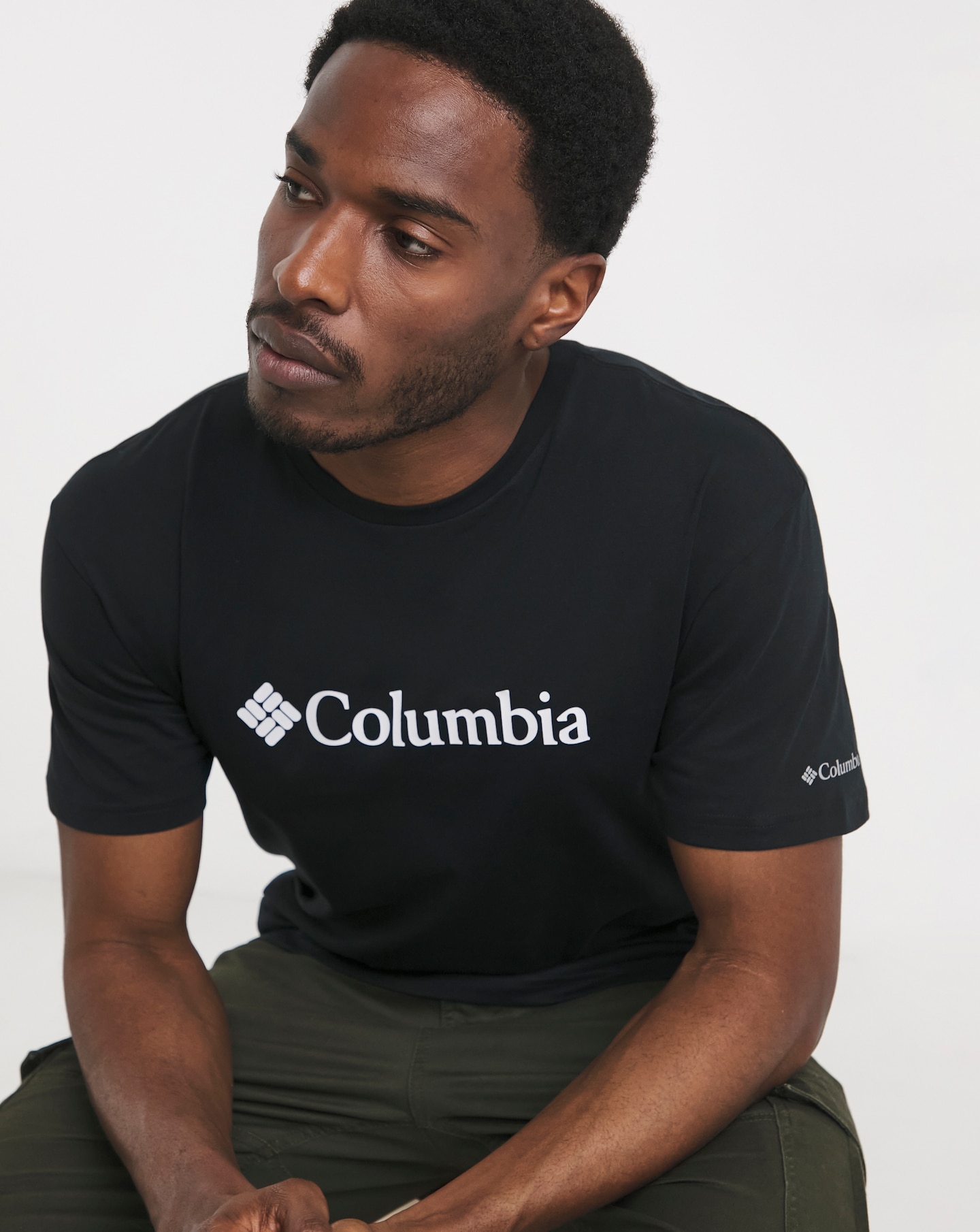 Columbia Basic Logo Short Sleeve T-Shirt