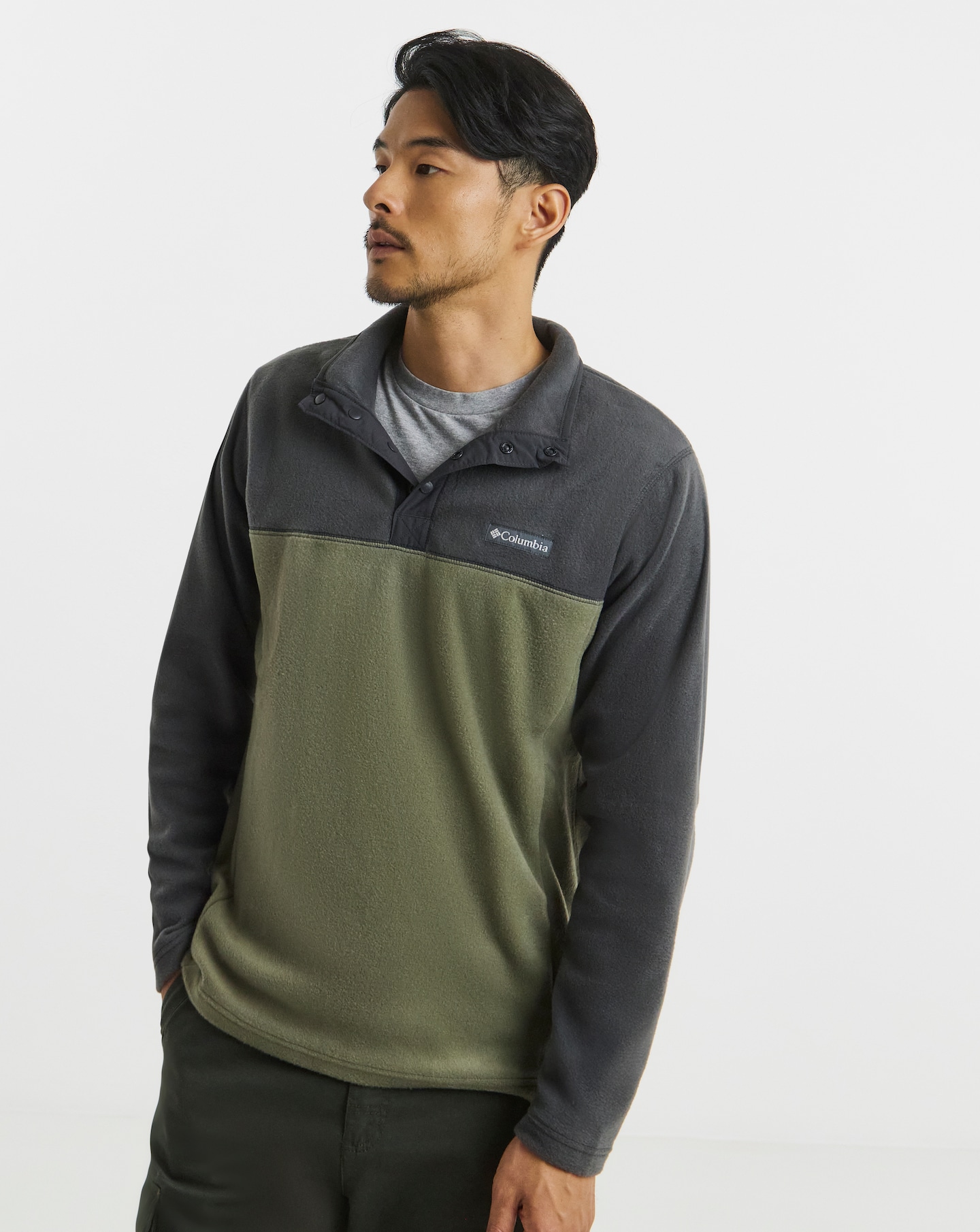 New In - Columbia Steens Mountain 1/2 Snap Fleece
