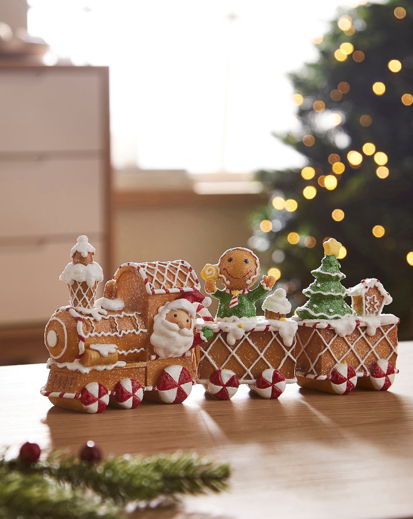 Gingerbread Christmas Train
