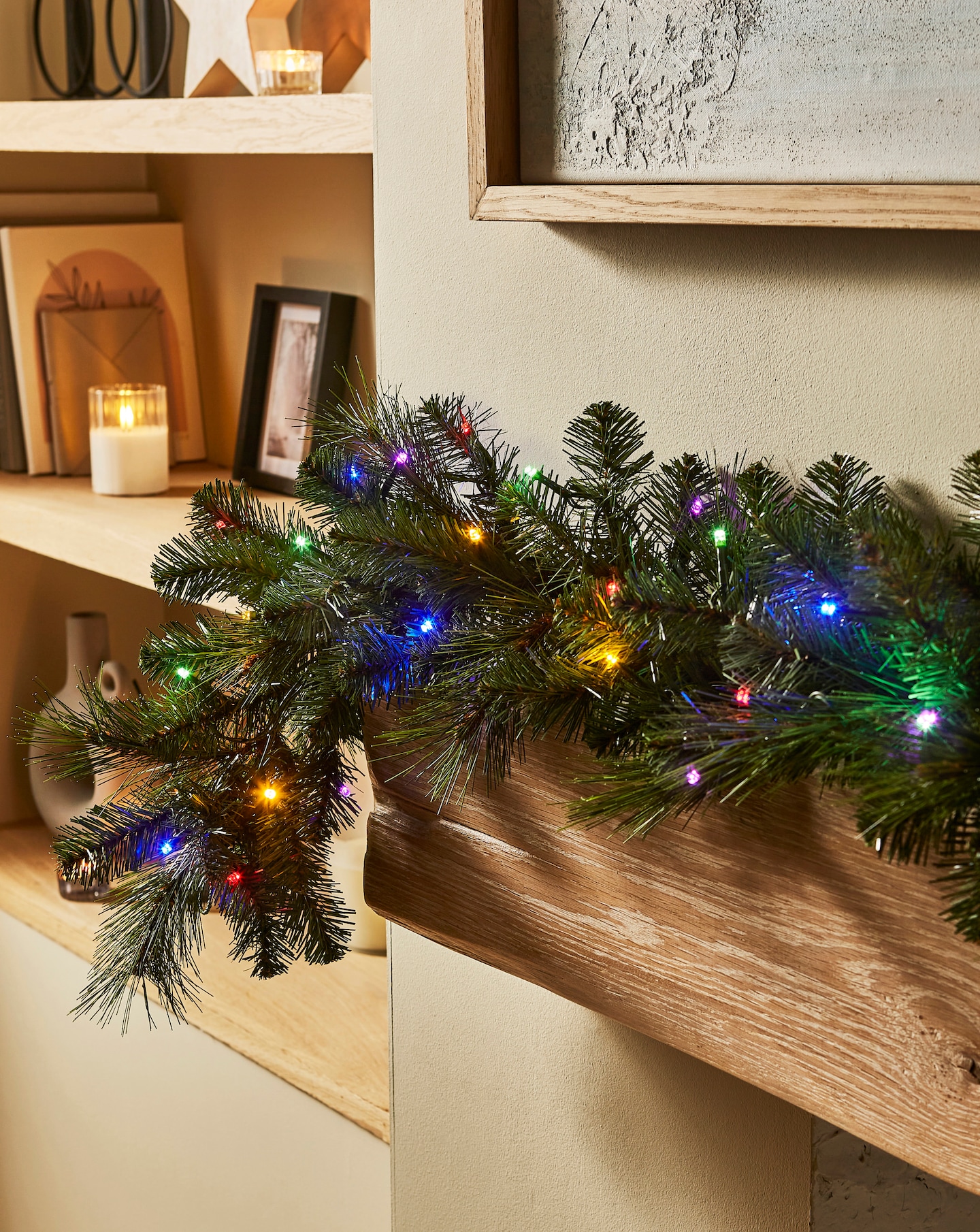 Zermatt Dual Colour Pre-Lit Garland