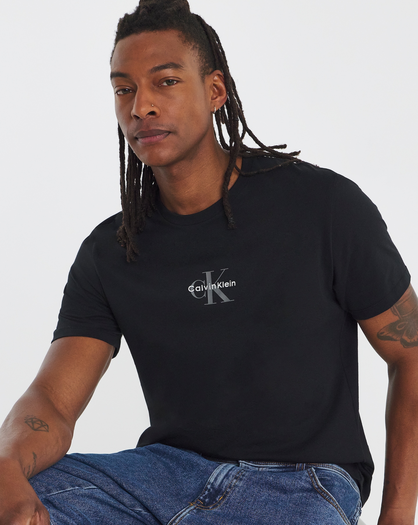 New In - Calvin Klein Jeans Monologo T-Shirt