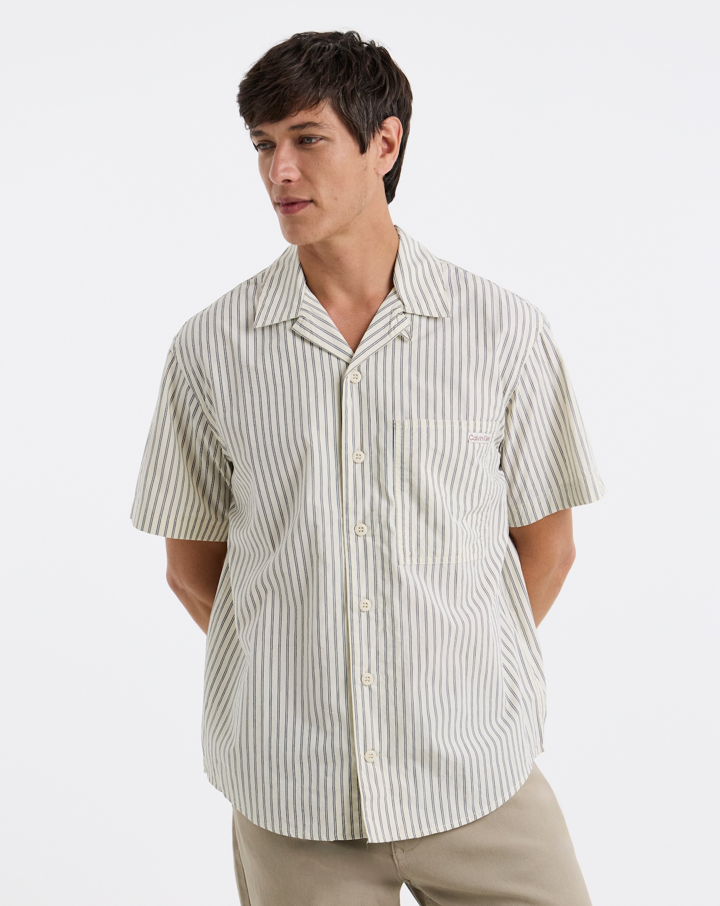 Calvin Klein Jeans Cotton Poplin Shirt