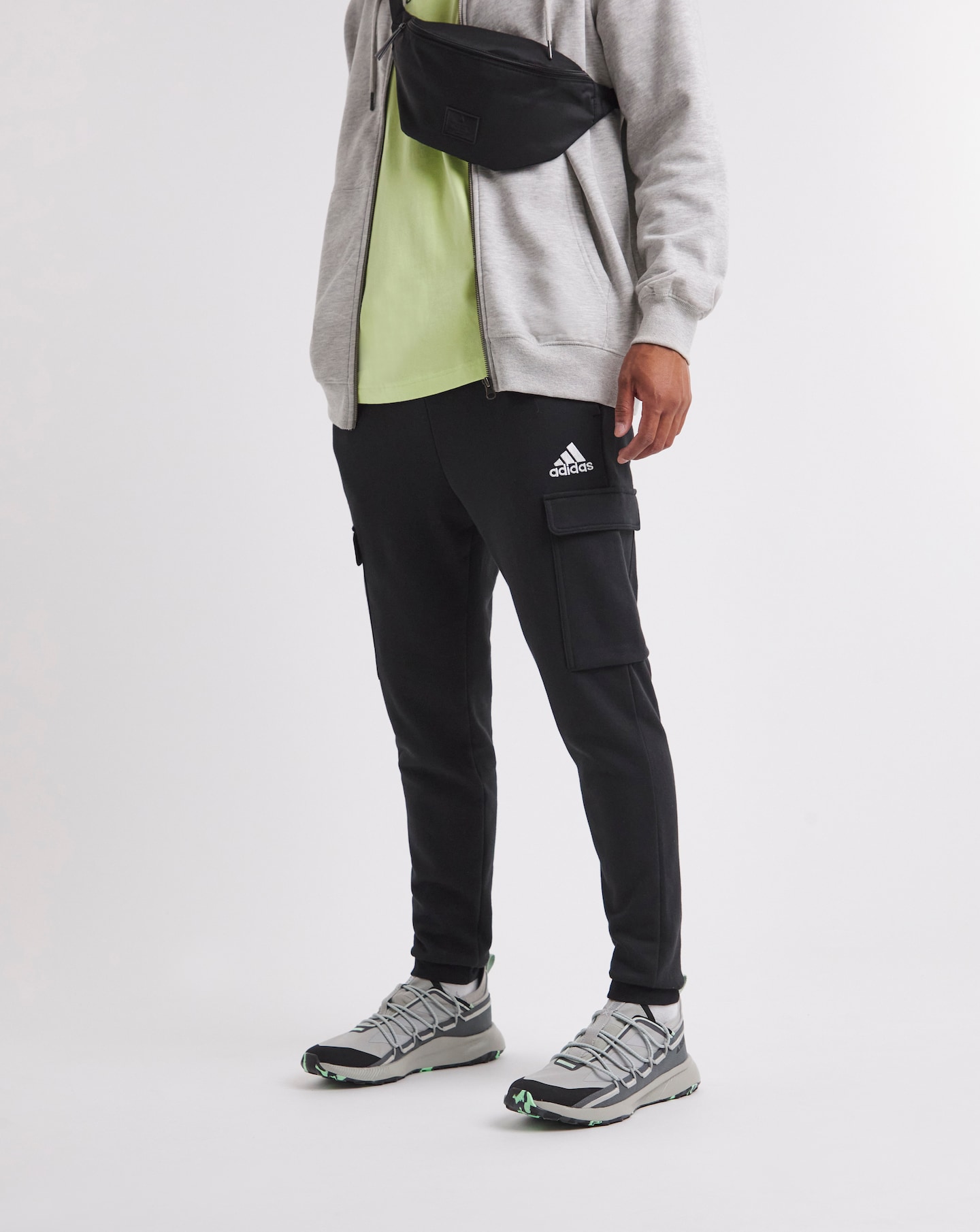 Converse and sales adidas pants