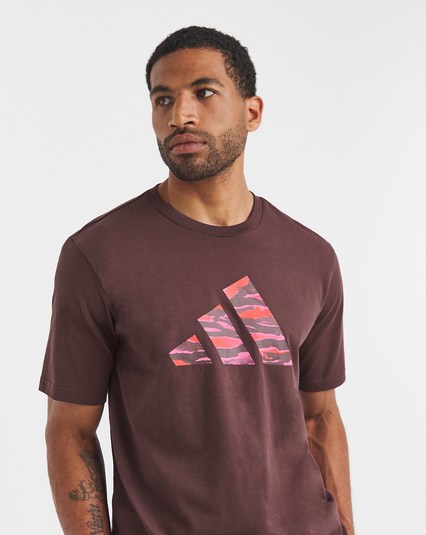 adidas Camo Logo T-Shirt