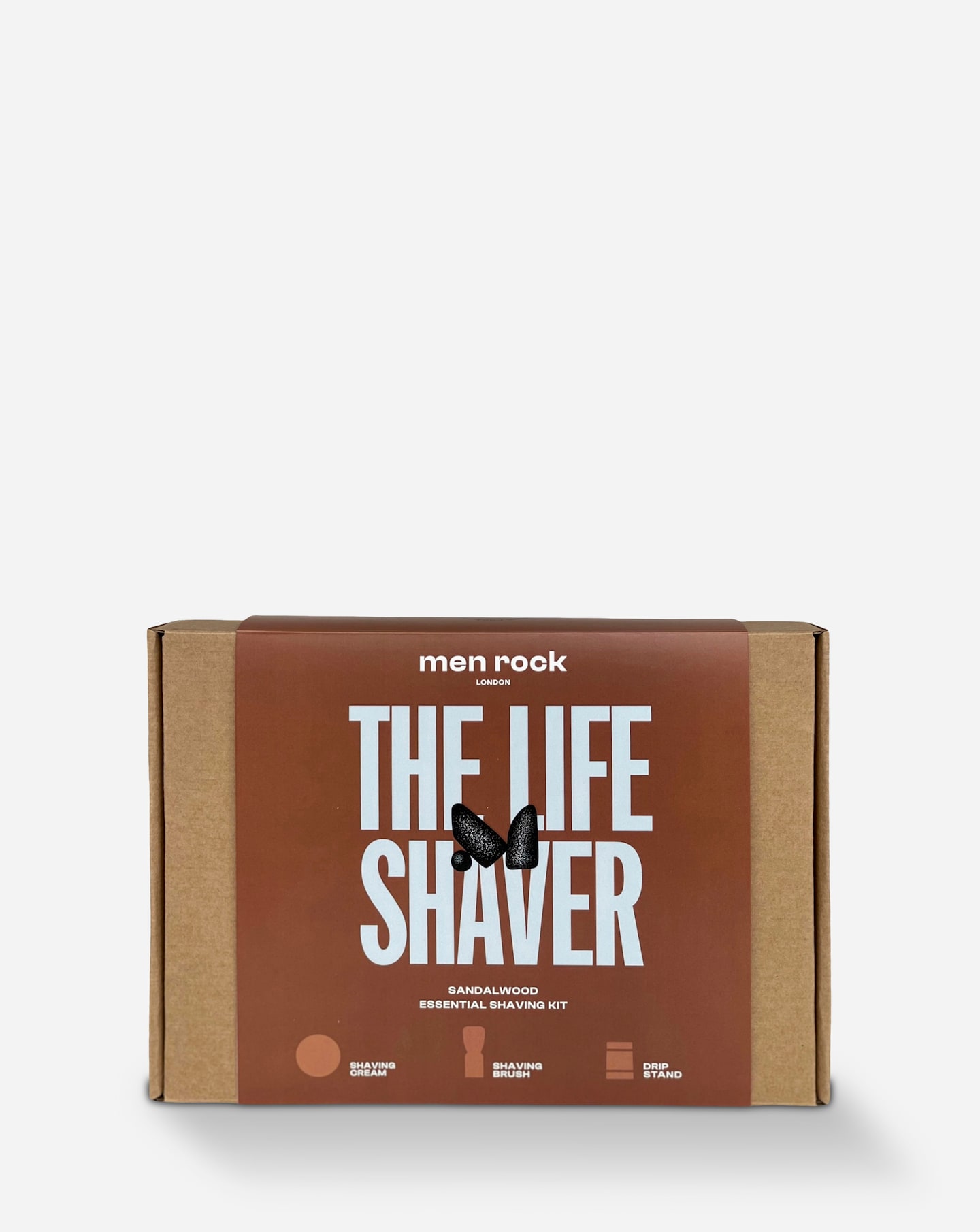 Men Rock Shaving Gift Set - Sandalwood