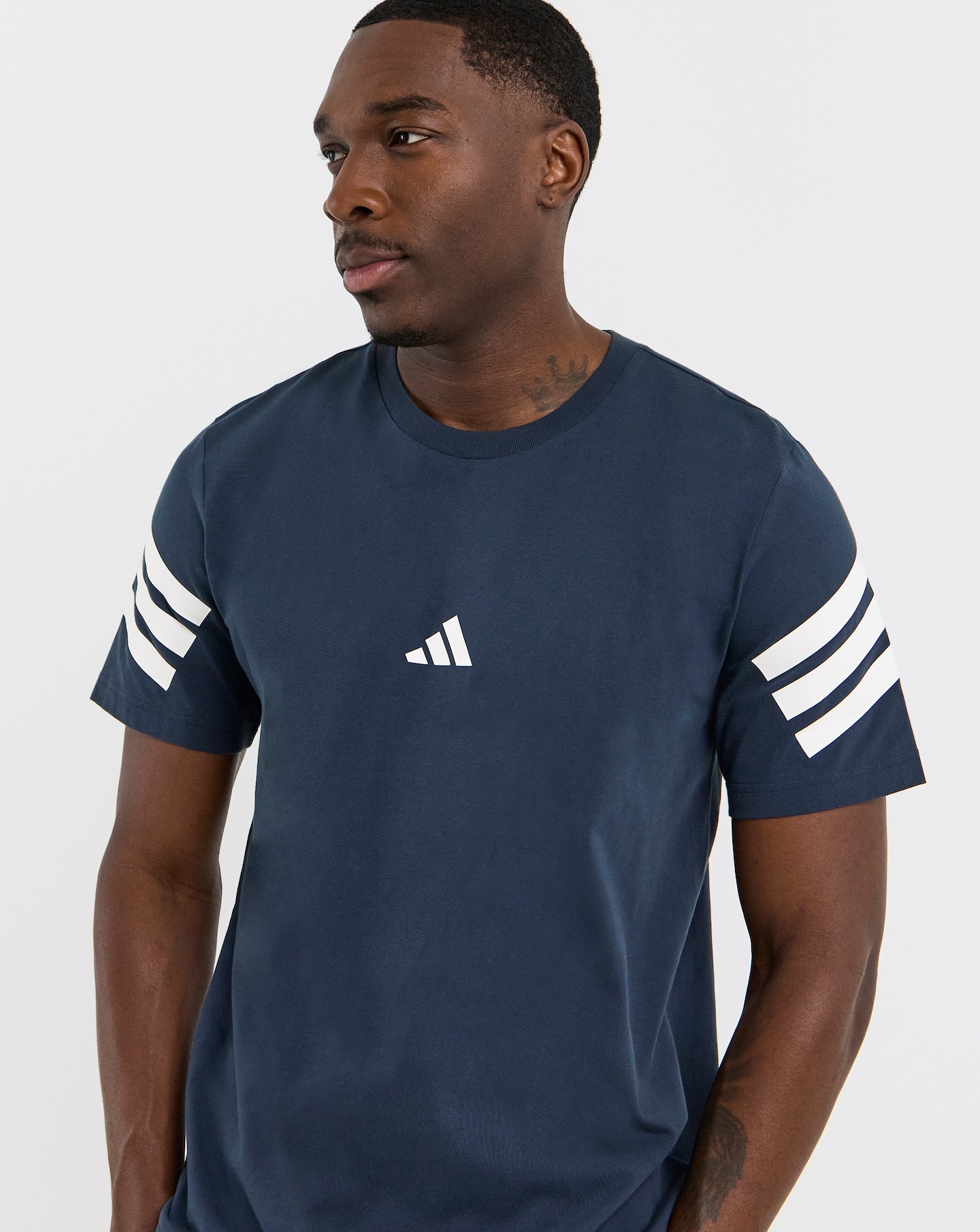 New In - adidas Future Icons 3 Stripe T-Shirt