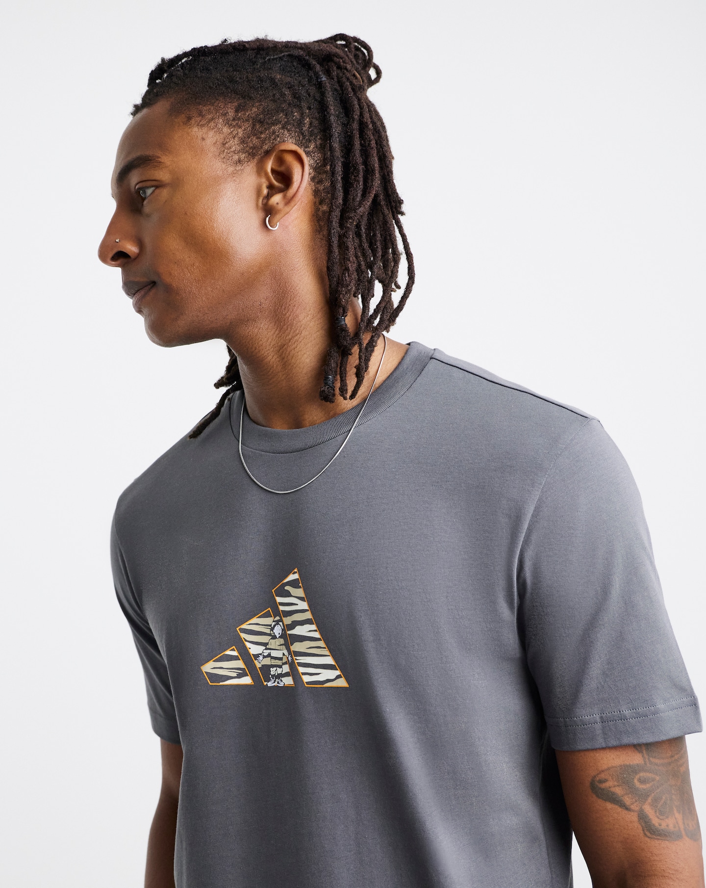 New In - adidas Camo Logo T-Shirt