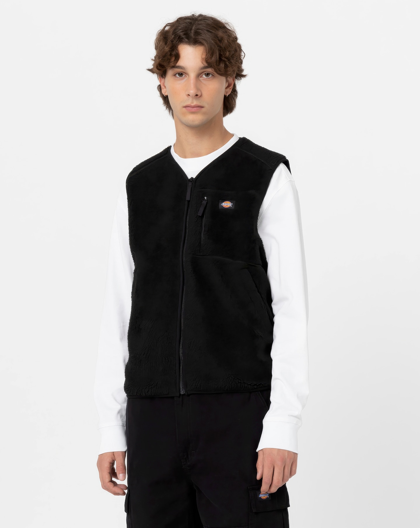Dickies Mount Hope Fleece Gilet - Black