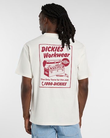 Dickies Short Sleeve Dry Ridge Graphic T-Shirt - Ecru