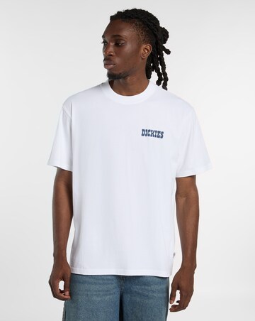 Dickies Short Sleeve Plain City Back Graphic T-Shirt - White