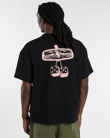 Dickies Short Sleeve Polk Back Graphic T-Shirt - Black