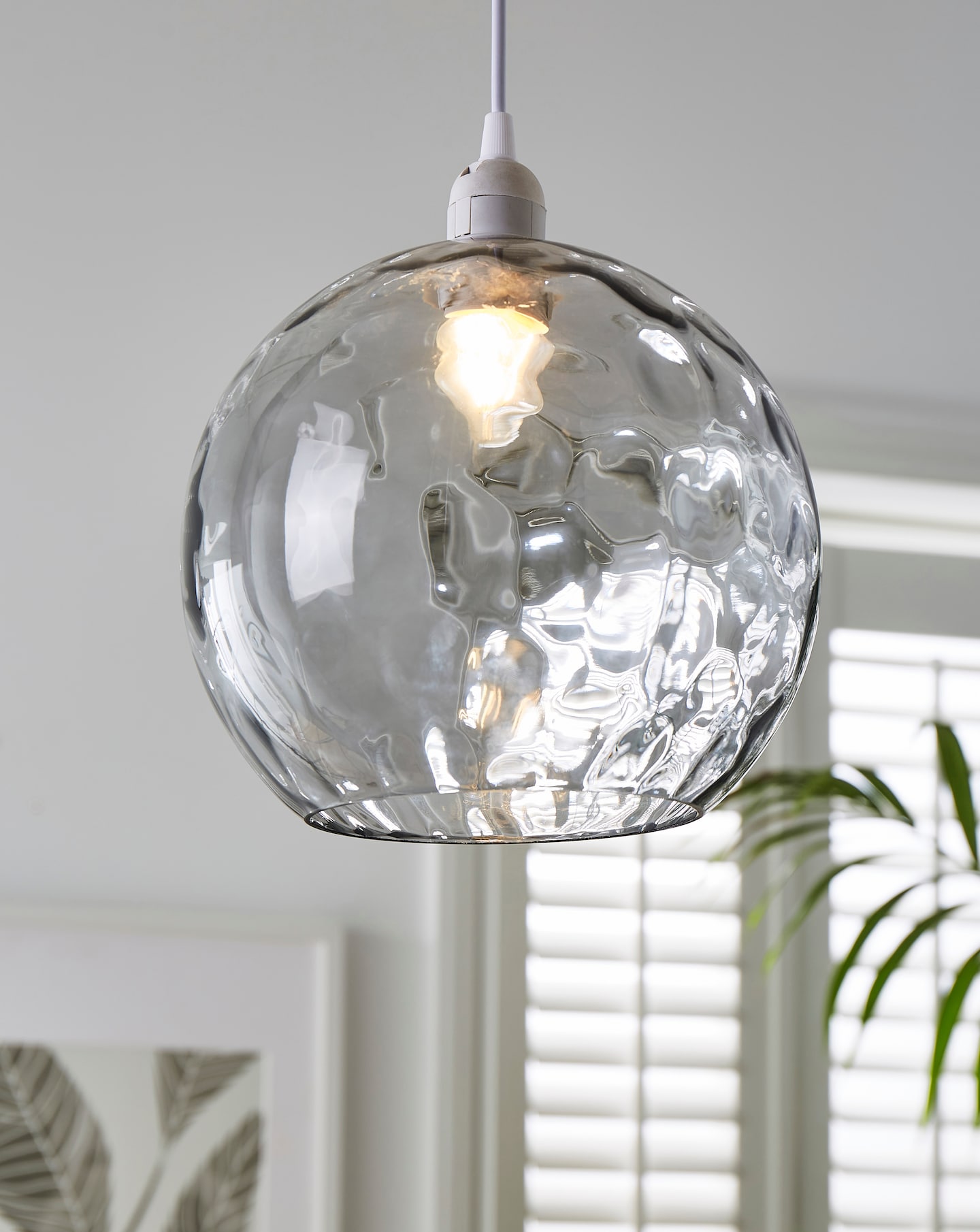 New In - Glass Ripple Easy Fit Shade